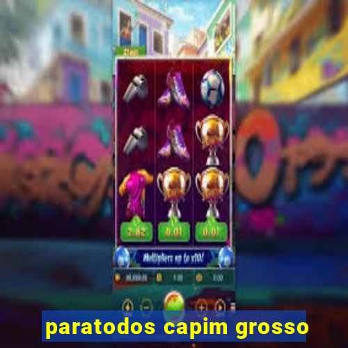 paratodos capim grosso