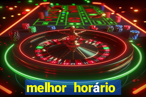 melhor horário fortune rabbit