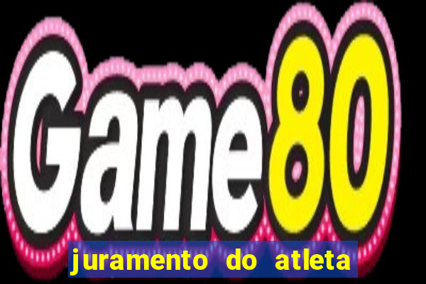 juramento do atleta jogos internos