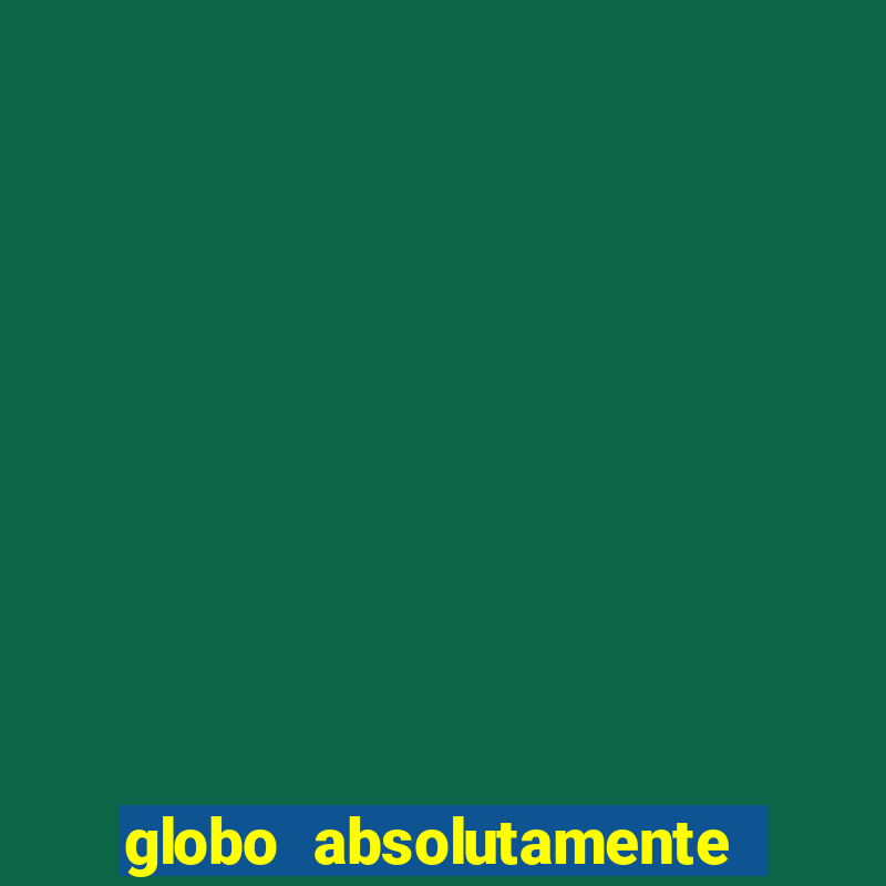 globo absolutamente notícias esporte