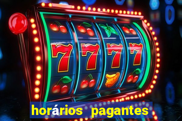 horários pagantes fortune tiger madrugada