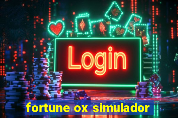 fortune ox simulador