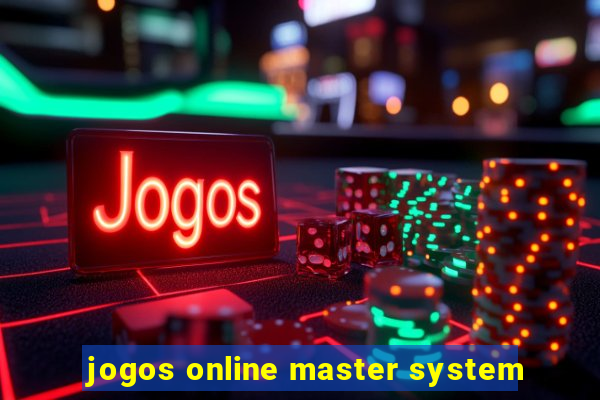 jogos online master system