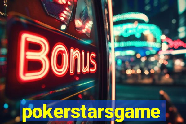 pokerstarsgame